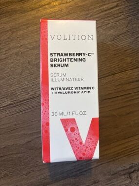 Volition Strawberry-C Brightening Serum — Pink